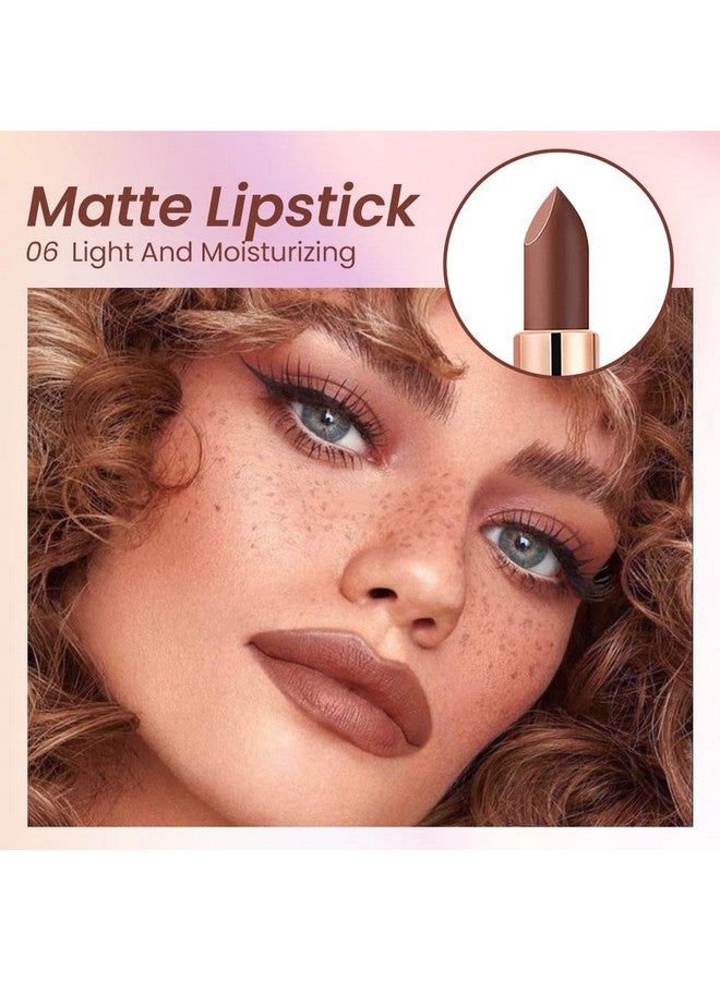 CAKAILA Nude Lipstick Matte Sets,Light To Dark Velvet Lipstick For Women Long Lasting Waterproof 24 Hours Lip Stick Lip Stain Makeup Gift Sets,Labiales Mate 24 Horas Originales - Image 2