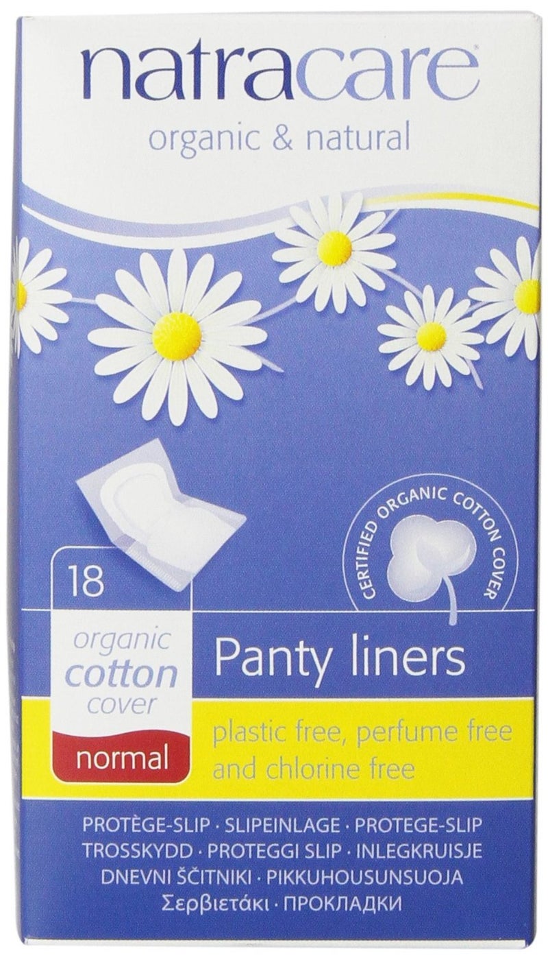 Natracare Natural Organic Normal Panty Liners, Made with Certified Organic Cotton, Ecologically Certified Cellulose Pulp and Plant Starch (1 Pack, 18 Liners Total) - Image 5