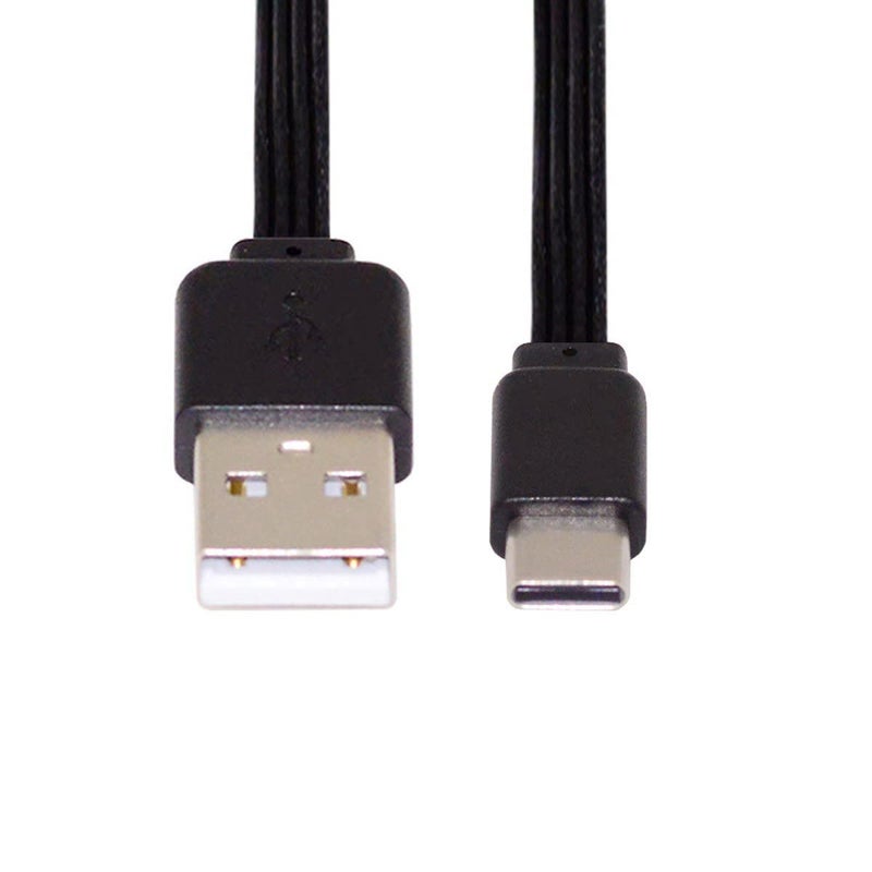 CY 13cm USB 2.0 Type-A Male to USB-C Type-C Male Data Flat Slim FPC Cable for FPV Disk Phone - Image 1