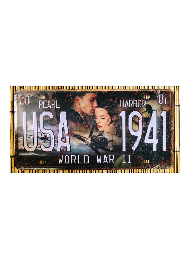FFD Metal Decorative Poster Vintage States Number Tags Vintage License Car Plate Sign Decoration Vintage Tin Signs Man Cave Decor Garage Bar Home Wall Decor - Image 2