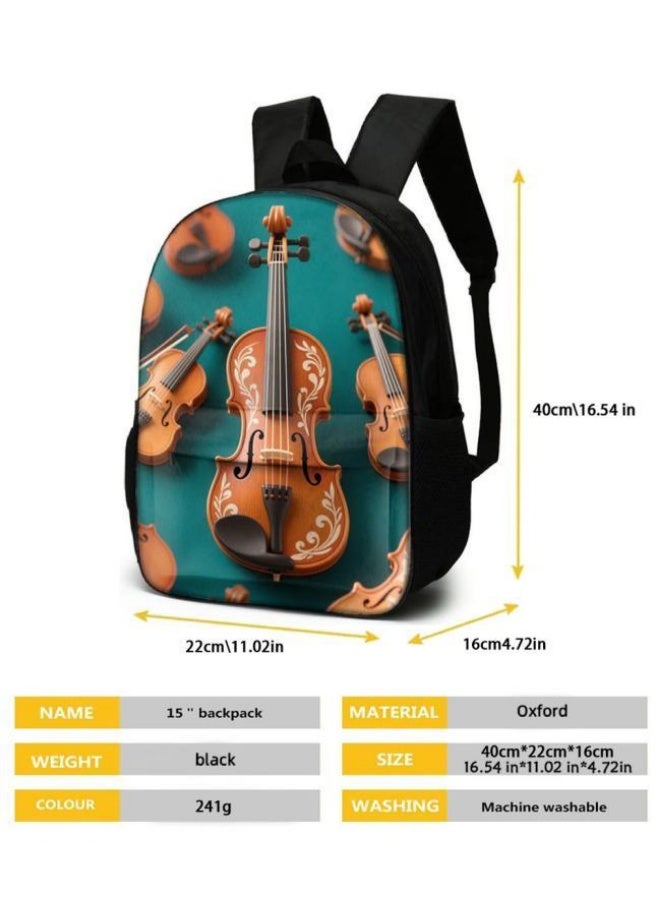 [Super new special offer] Cartoon theme bag three-piece set | double-shoulder + hand-held + storage pen bag | gift self-use good-looking - 557  - Image 3