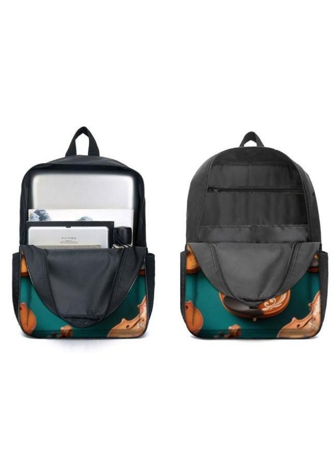 [Super new special offer] Cartoon theme bag three-piece set | double-shoulder + hand-held + storage pen bag | gift self-use good-looking - 557  - Image 2