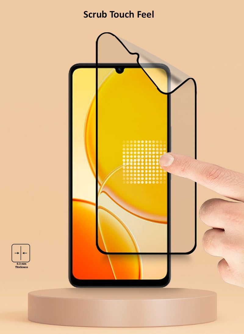 Techie 2 Pack 9D Matte Ceramic Screen Protector Film for Vivo Y29s 5G – Smooth Feel Anti Fingerprint Bubble Free Easy Installation - Image 3