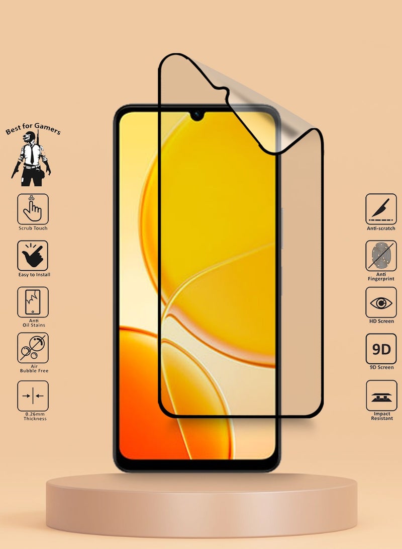 Techie 2 Pack 9D Matte Ceramic Screen Protector Film for Vivo Y29s 5G – Smooth Feel Anti Fingerprint Bubble Free Easy Installation - Image 2