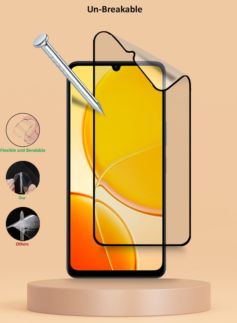 Techie 2 Pack 9D Matte Ceramic Screen Protector Film for Vivo Y29s 5G – Smooth Feel Anti Fingerprint Bubble Free Easy Installation - Image 5