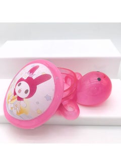 Small Turtle Pair Touch Luminous Color Small Turtle Toy Small Turtle Luminous Blind Bag Primary School Toy Wholesale-Color:Type B [17cm Candy Turtle] Pink/melody