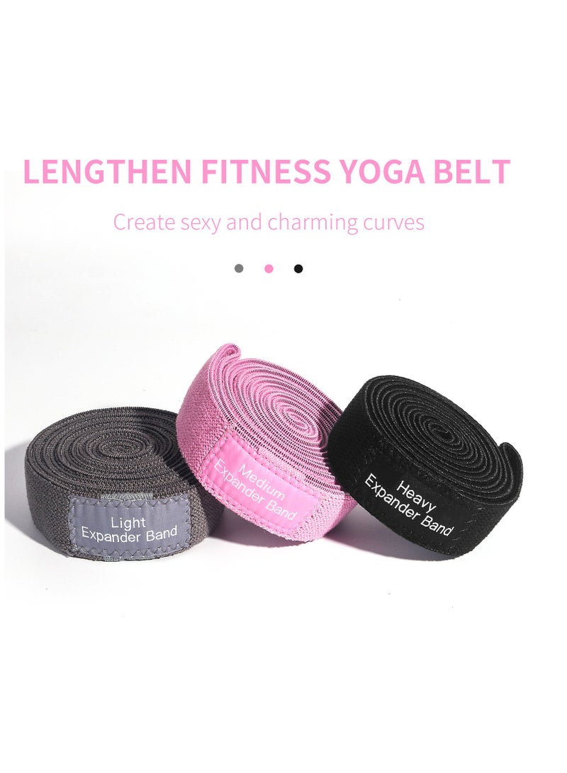 Y&D 3-Piece Elastic Fitness Resistance Band 40inch - Image 1