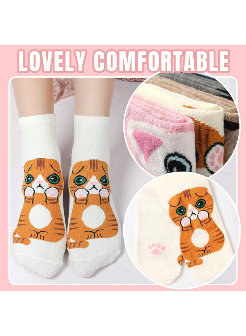 Sweet seven Adorable Animal Socks for Women - 5 Pairs, Perfect Birthday Gift for Her, Mom, Best Friend, and Girls - Image 3