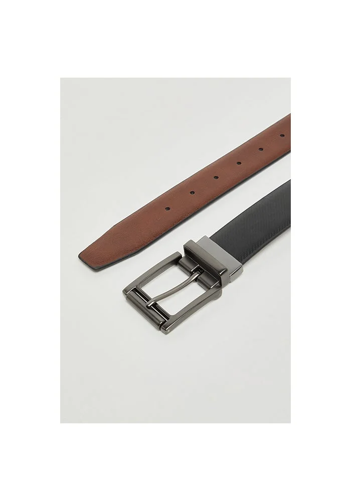 R&b  Solid Reversible Belt for Men | Best Price UAE