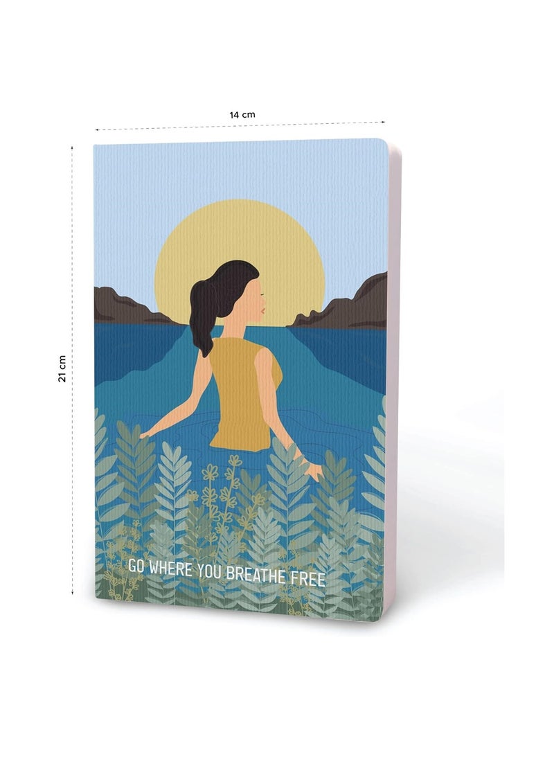 FACTOR NOTES A5 Size Softbound Ruled Notebook 160 Pages 90gsm Thickness  - Image 2