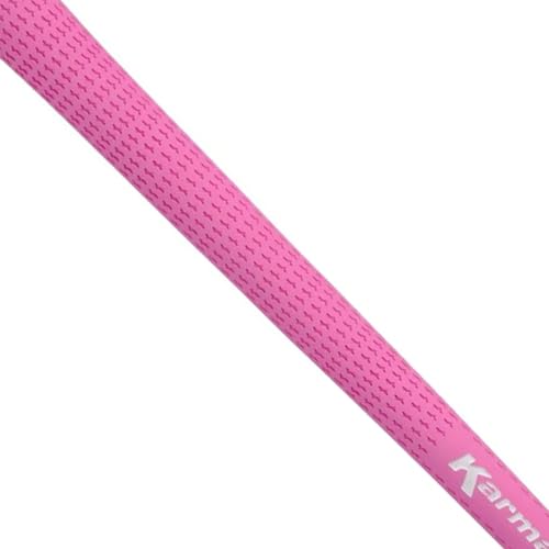 Karma Velour Pink Ladies Golf Grip Kit with Tape Strips Grip Solvent Rubber Vise Clamp 13 Standard Size Soft Rubber Velvet Style Replacement Golf Grips for Women - Image 3