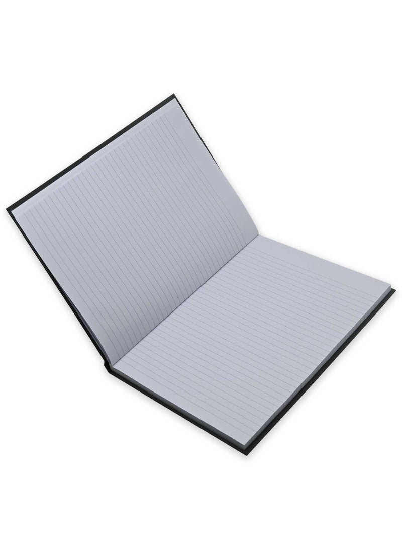 FIS Pack of 5 Hard Cover Notebook A4 Single Line, 100Sheets, Cover Alpine Green -FSNBA4SL100AGR - Image 2
