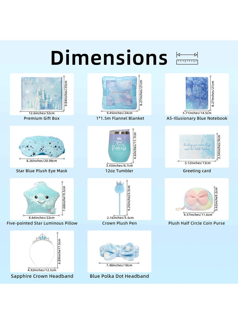 Bukela 10 Piece Princess Gift Set, Girls Gifts, Birthday Gifts for Girls, Girls toys for girls aged 4-16. - Image 2