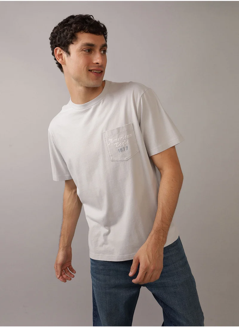 امريكان ايجل Logo Crew Neck T-Shirt