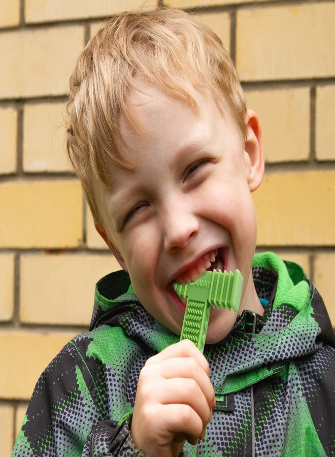 CANAY Xtra Tough Sensory Chew Toys for Autistic Children, Chew Sticks Alt. to Chew Necklaces for Sensory Kids, Teething, Oral Motor Stimulation, ADHD, SPD - for Moderate & Aggressive Chewers (4 Pack) - Image 4
