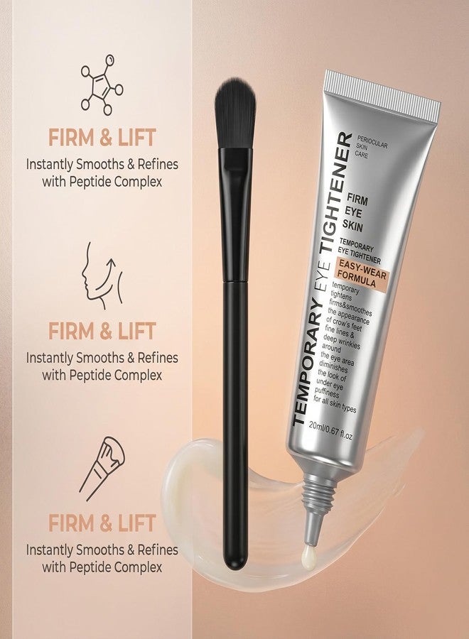 Manoai Perfection Eye Tightener Cream: instant eye tightener & Lifting Cream With Brush For Eye Bags, Wrinkles, Puffiness, Fine Lines, Gentle Skin Care for All Skin Types for women, 2PCS with 2 Brushes - Image 4