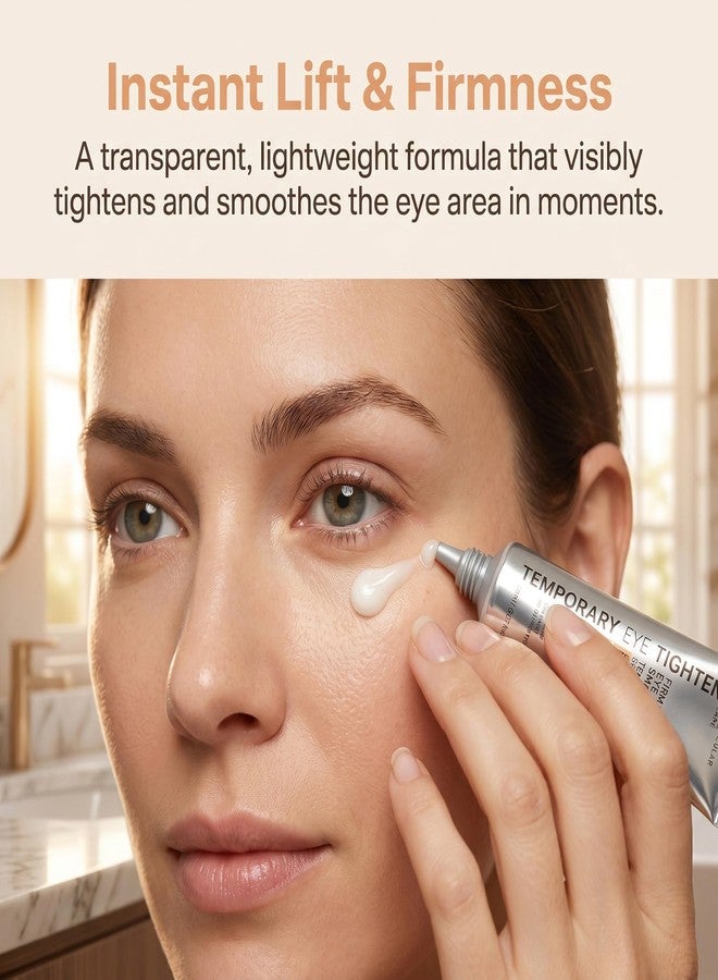 Manoai Perfection Eye Tightener Cream: instant eye tightener & Lifting Cream With Brush For Eye Bags, Wrinkles, Puffiness, Fine Lines, Gentle Skin Care for All Skin Types for women, 2PCS with 2 Brushes - Image 2
