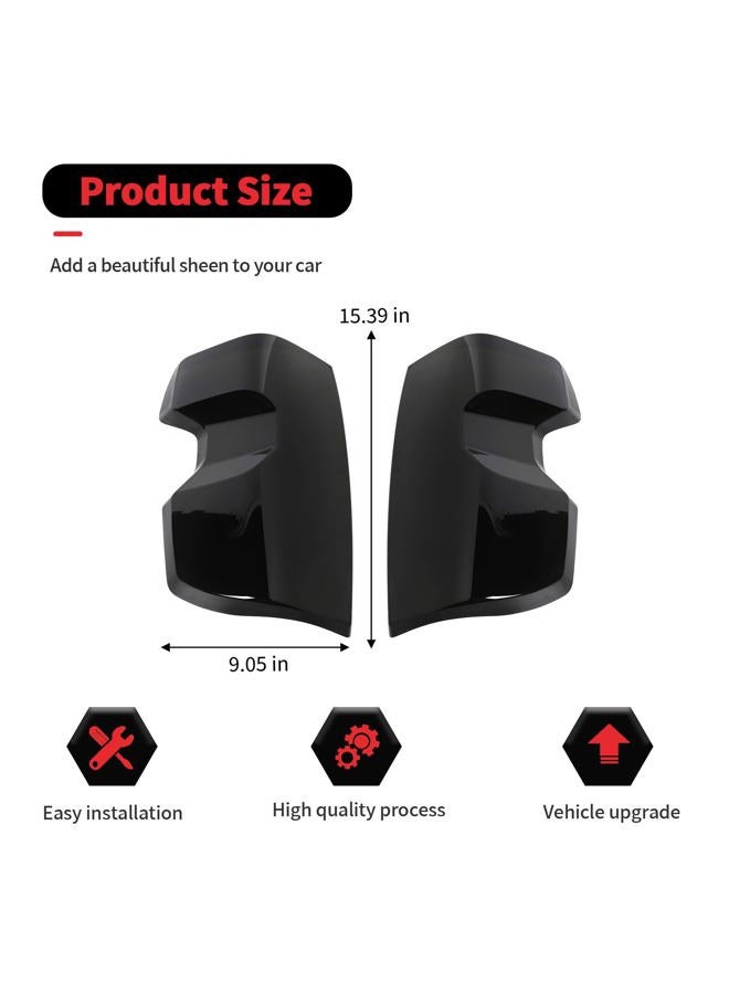 RT-TCZ Smoked Black Tail Light Lamp Cover Guard Trim Decoration Exterior Accessories for Chevrolet Chevy Colorado 2023 2024 2025 - Image 4