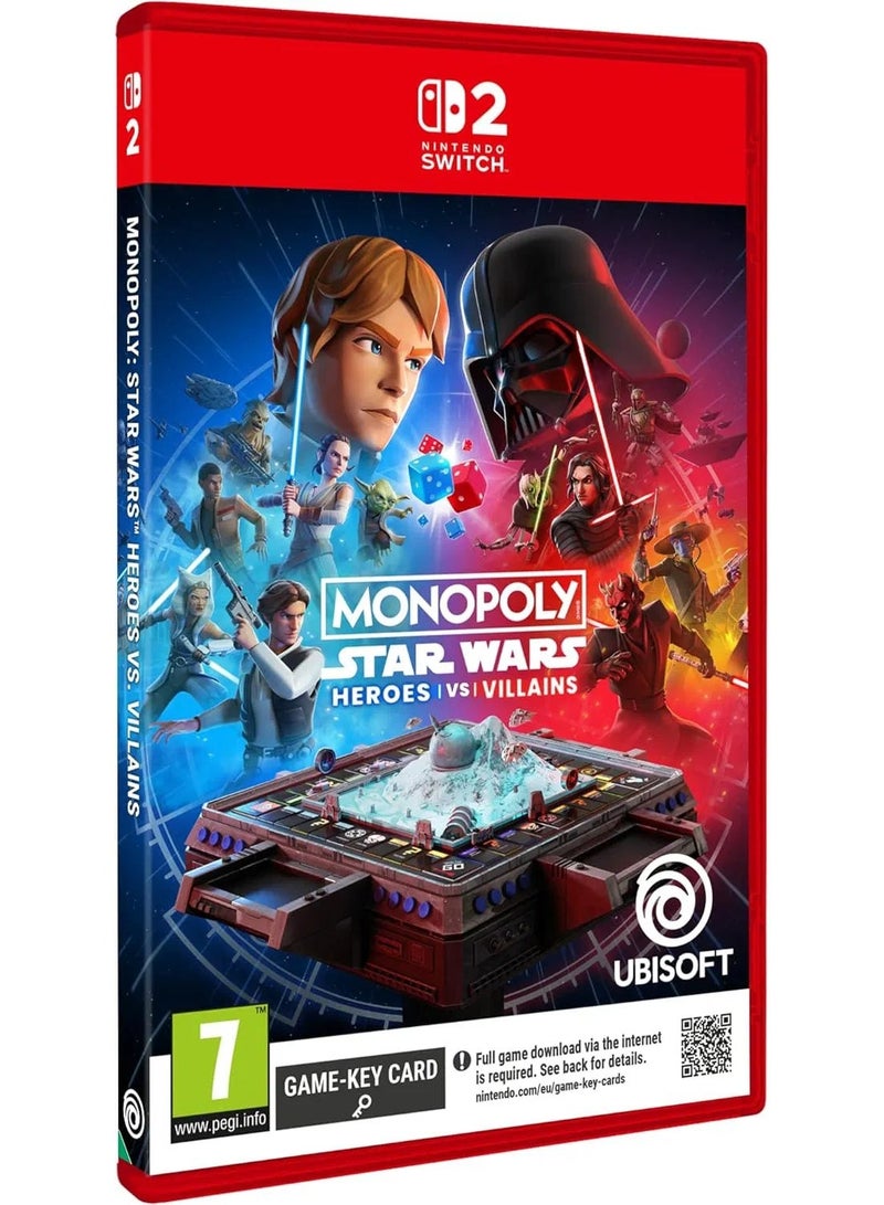 Ubisoft Monopoly: Star Wars Heroes vs. Villains - Nintendo Switch 2 [GAME-KEY CARD] - nintendo_switch - Image 1