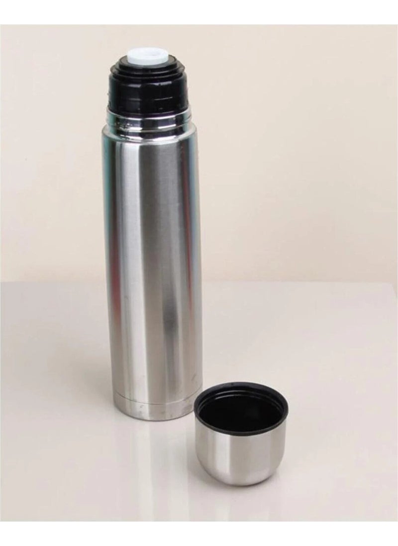 Tamu 750 ml Bullet Thermos Inner and Outer Stainless Steel  - Image 3