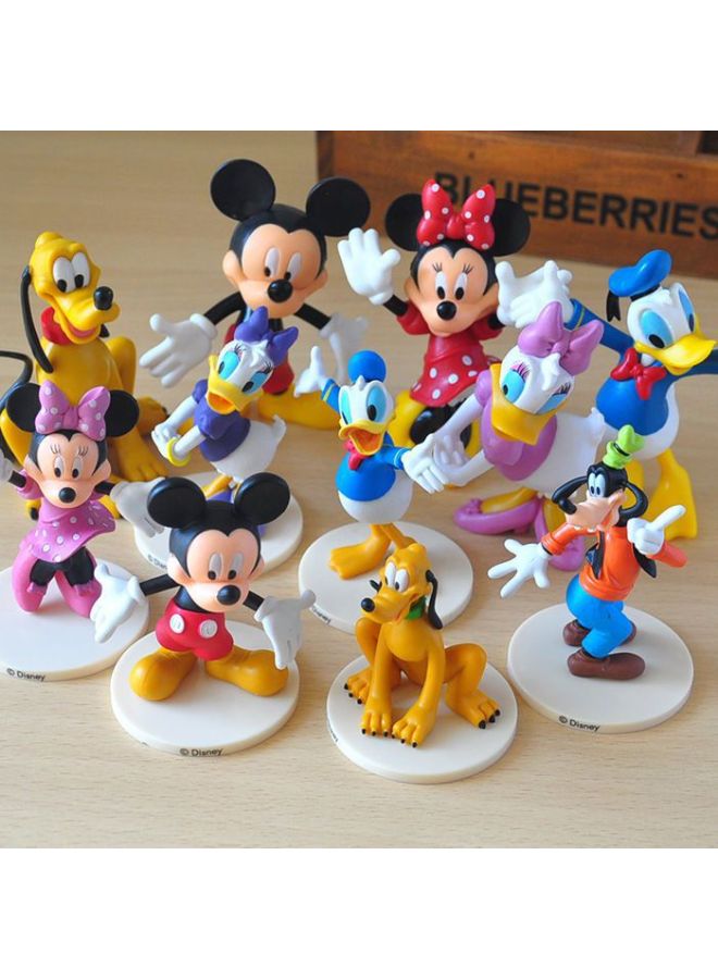 Cute Cartoon Animation Surrounding Mickey Minnie Donald Duck Goofy Hand Doll Model Decorative Toy Small Gift-Color:2 Random Styles  - Image 3