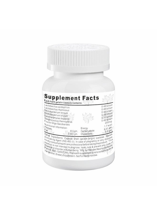 Crosslands Prebiotics And Probiotics Supplement Capsules For Men Women - 60 Capsules (Pack Of 1) - Image 2