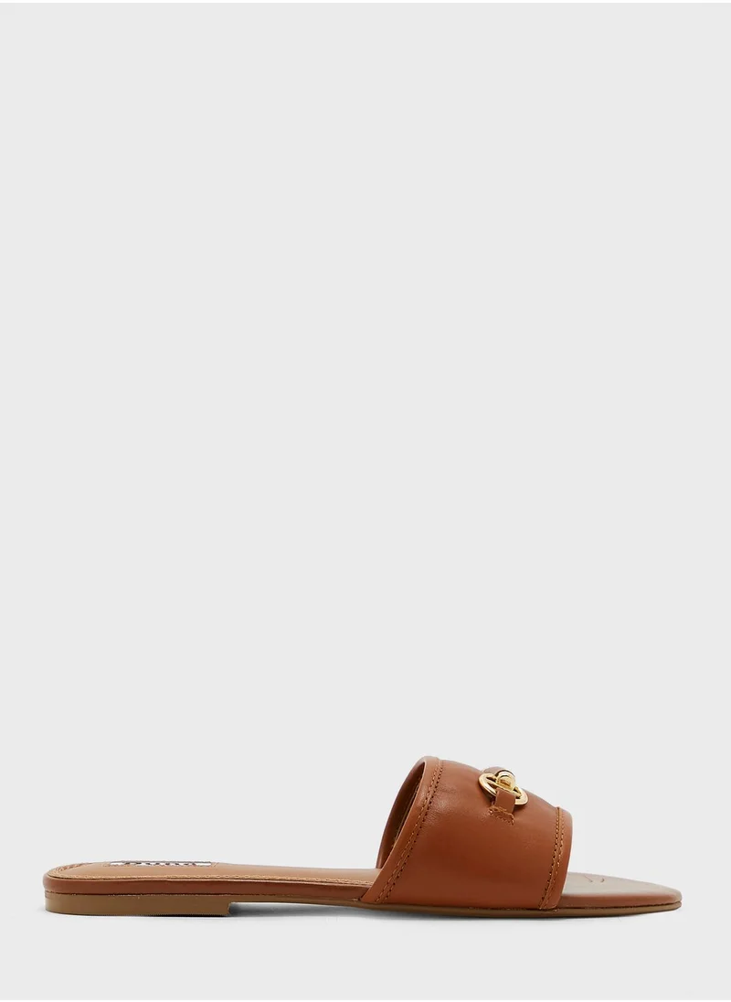 Dune LONDON Laffia Flat Sandals