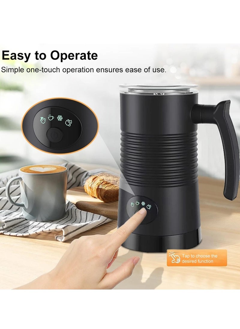 EVEREEN Electric Milk Frother Milk Foam Machine For Coffee Cappuccino Latte 4 In 1 Hot And Cold Foam Maker Automatic Milk Frother Foamer  - Image 3