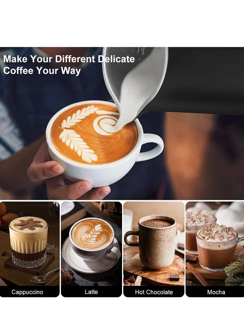 EVEREEN Electric Milk Frother Milk Foam Machine For Coffee Cappuccino Latte 4 In 1 Hot And Cold Foam Maker Automatic Milk Frother Foamer  - Image 4