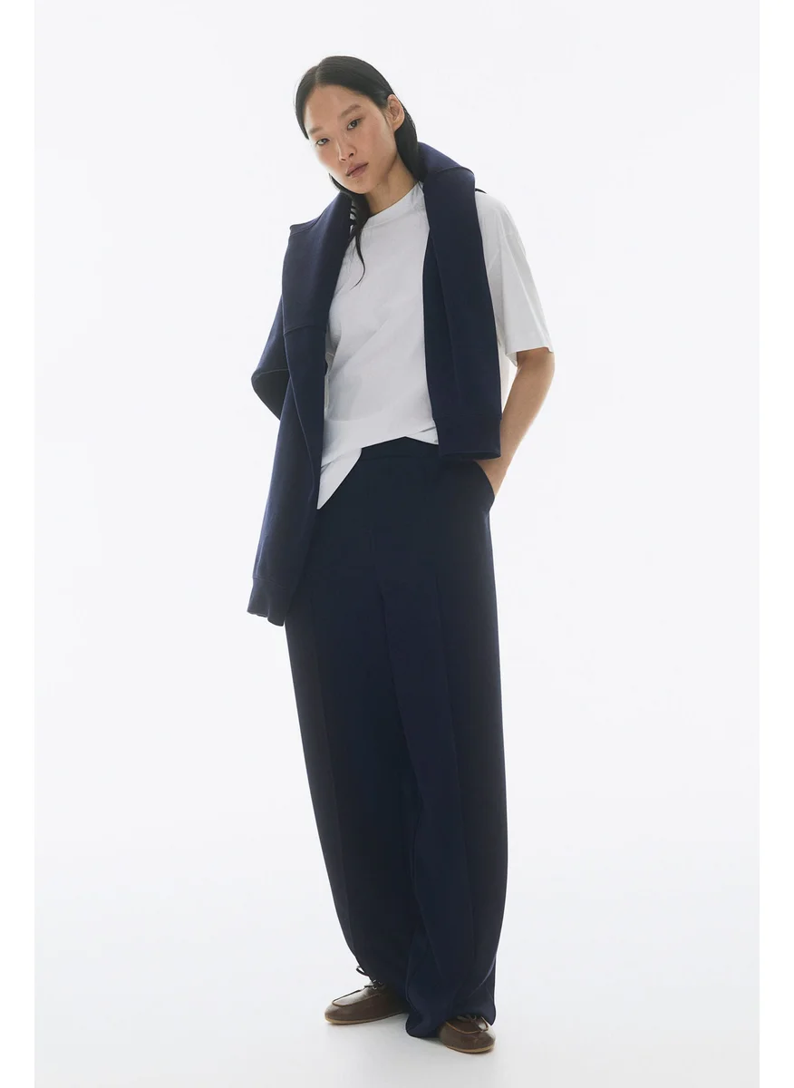 H&M High-Waisted Tailored Trousers