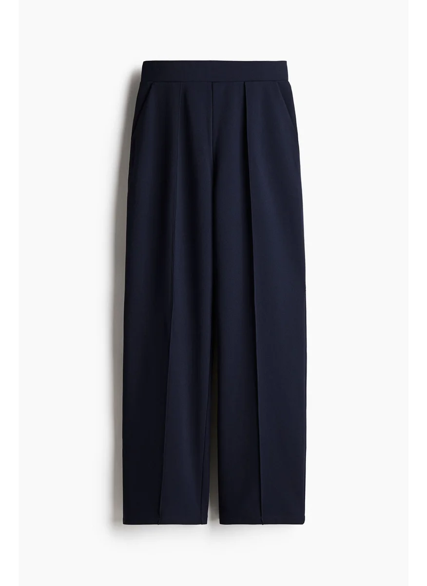 H&M High-Waisted Tailored Trousers