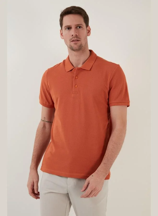 Buratti Cotton Regular Fit Button-Down Polo Collar 5-Pack T-Shirt Men's T-SHIRT 5902127S5