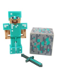 MINECRAFT TK0008-T Minecraft Games Steve Removable Figure Toy 3+ Years  - Image 3