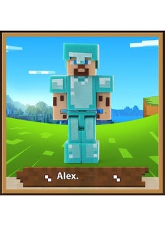 MINECRAFT TK0008-T Minecraft Games Steve Removable Figure Toy 3+ Years  - Image 5