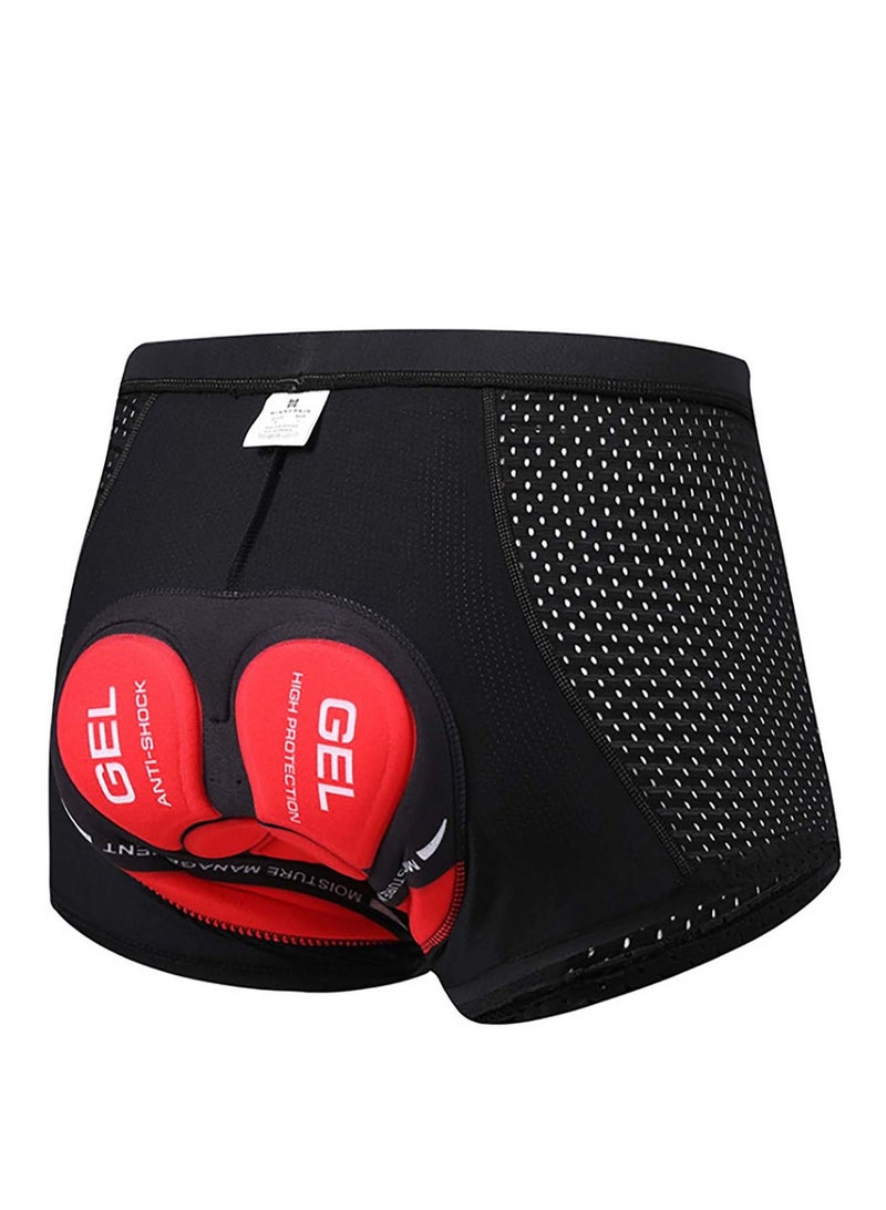 SYOSI Men's Cycling Underwear Soft, KASTWAVE Bike Bicycle Undershorts, Upgrade Ergonomic Lightweight Men's 3D Padded Cycling Underwear Shorts, Mesh Gel Padded Cycling Underwear Undershorts - Image 3