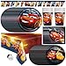 Unique Disney Cars Birthday Decorations Serves 16 Guests Lightning McQueen Birthday Decorations Tablecloth Banner Plates Napkins Button Officially Licensed - Image 3
