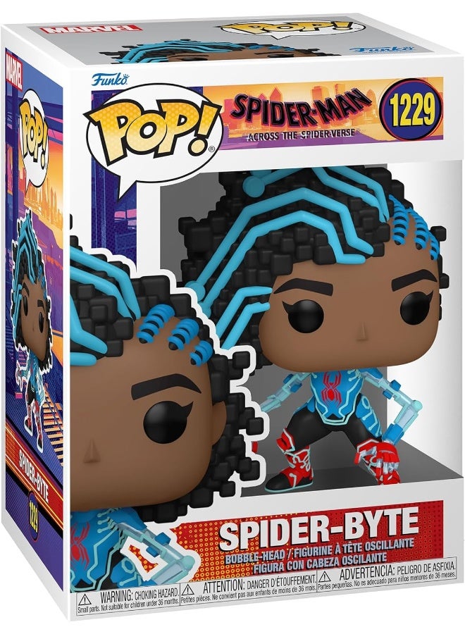 Funko Funko Pop! Vinyl: Spider-Man: Across the Spider-Verse - Spider-Byte - Collectable Vinyl Figure  - Image 1