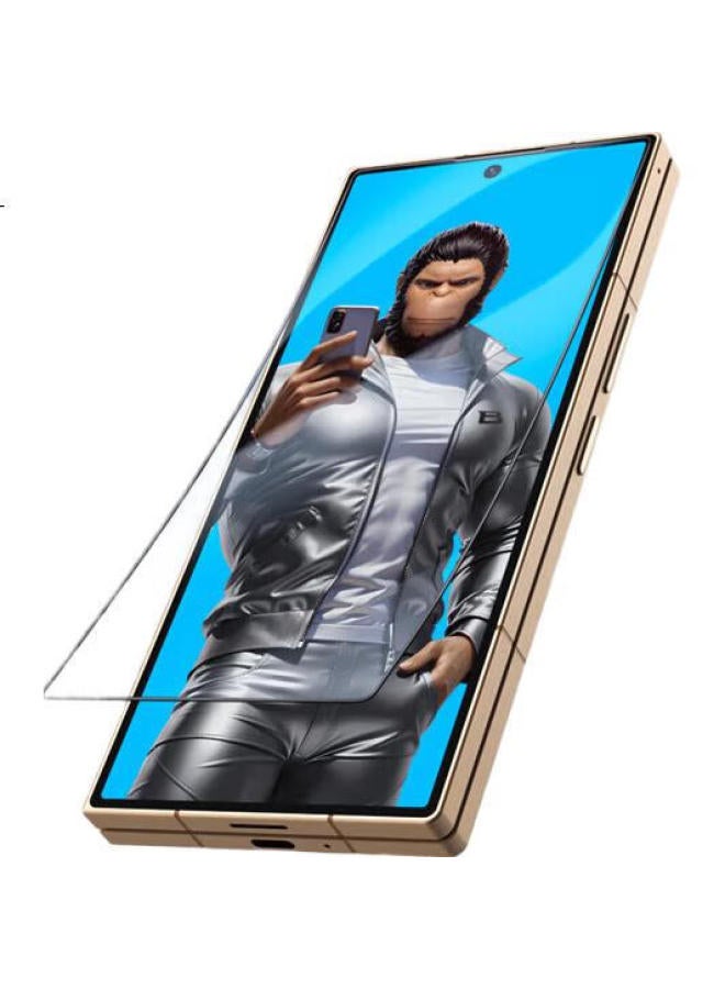 Blueo Blue Gorilla Screen Protector For Samsung W25, W25 Tempered Glass Film, Anti-Static, Hd Clear, Anti-Fingerprint, Shatterproof Phone Protective Film - Image 2