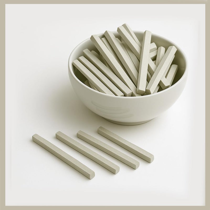 Sanctified 5kg White Slate Pencils - Natural Limestone Chalk for Slate Boards - Non-Toxic, Eco-Friendly Writing Chalk for Kids, Students, Teachers & Classrooms | Pack of 5000g - Image 3
