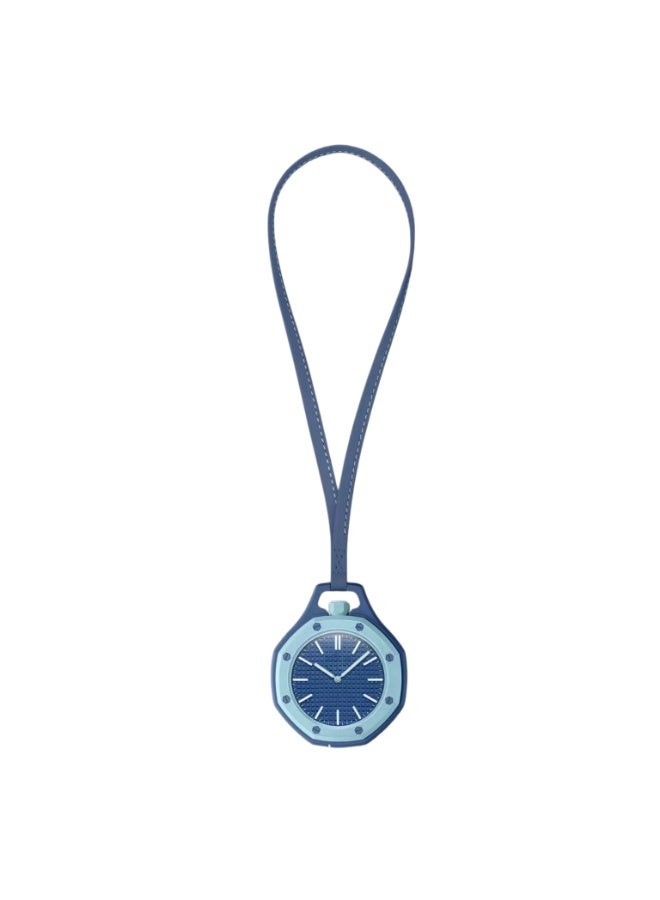 Royal Pop Quartz Pocket Watch Fashion Lanyard Hanging Pendant Watch Unique Casual Analog Pocket Watch - Blue. - Image 1