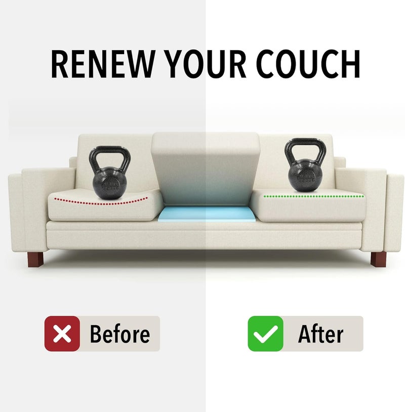 Tromlycs Couch Sofa Cushion Support for Sagging Seat Arched Furniture Seat Under Cushion Sag Repair Set of 2 - Image 2