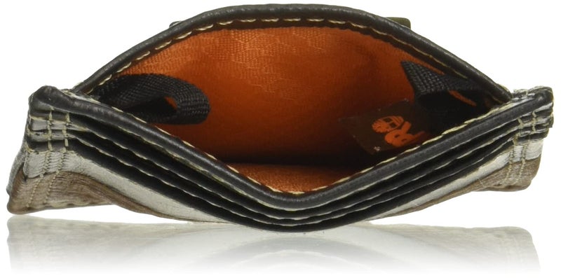 Timberland PRO mens Leather Front Pocket Wallet With Money Clip Accessory, Teak, One Size US - Image 3