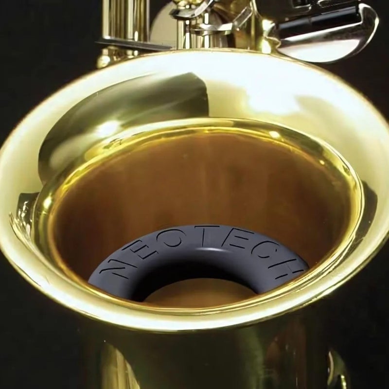Neo Tech Sax Tone Filter for Alto - Smooth Tone Control, Adjustable Fit, Enhances Low Volume Practice, Soft Non-Marring Material, Made in USA - Image 2
