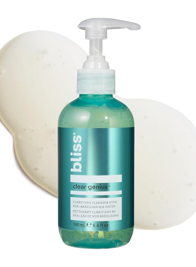 BLISS Clear Genius Clarifying Gel Cleanser 190ml - Image 1