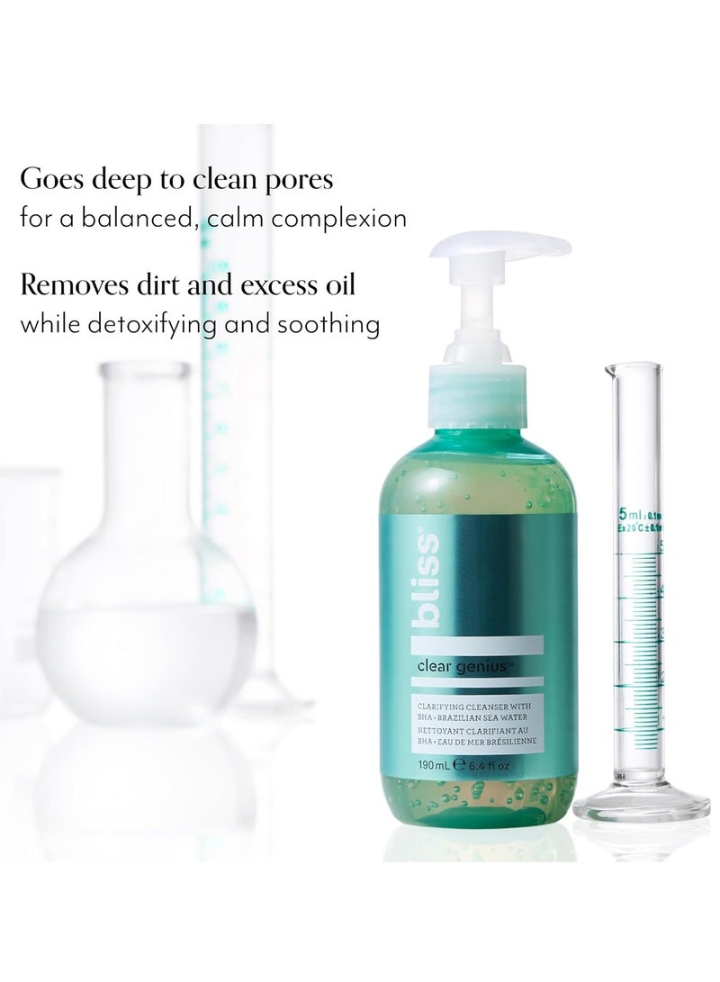 BLISS Clear Genius Clarifying Gel Cleanser 190ml - Image 2