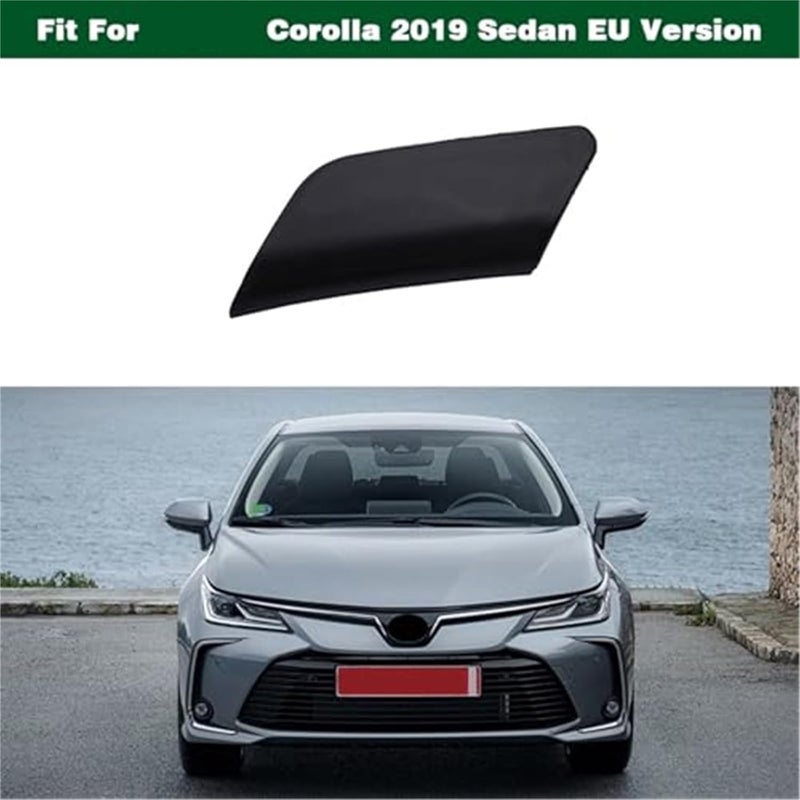 QASULER Front Bumper Tow Hook Cover for Toyota Corolla 2019 - Image 3