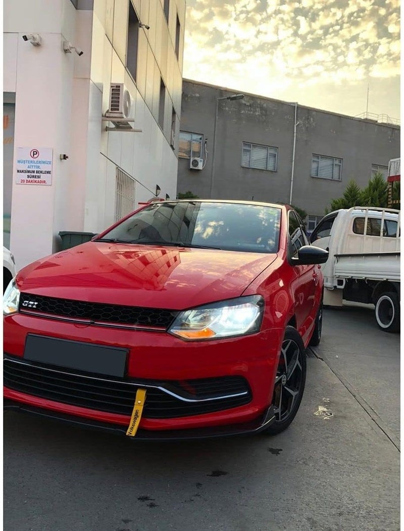 Wivplex 3 Pcs Car Front Bumper Lip Splitter Body Kit for VW Polo - Image 3