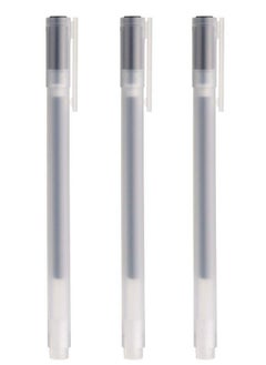 MUJI Gel Ink Ball Point Pen, Black, 0.38Mm, Pack Of 3 (Japan Import) 