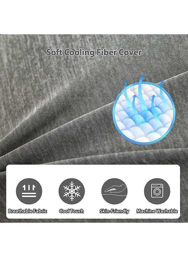 Arabest Pregnancy Pillows for Sleeping,U Shaped Maternity Full Body Pillow for Pregnant Women with Hip,Leg,Back,Belly Support,Washable Jersey Cover Included(Light Grey) - Image 3