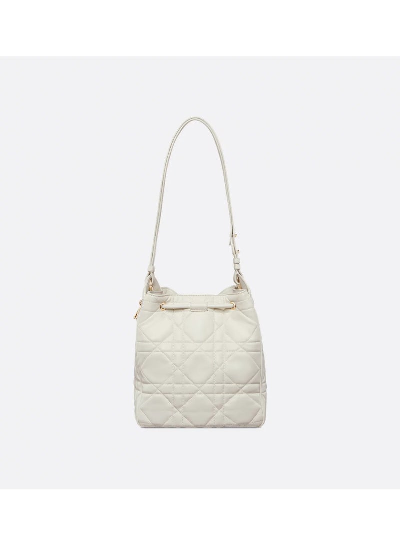 Dior Addict Medium D-Motion Handbag Drawstring Bucket Bag Shoulder Crossbody Bag - Image 2